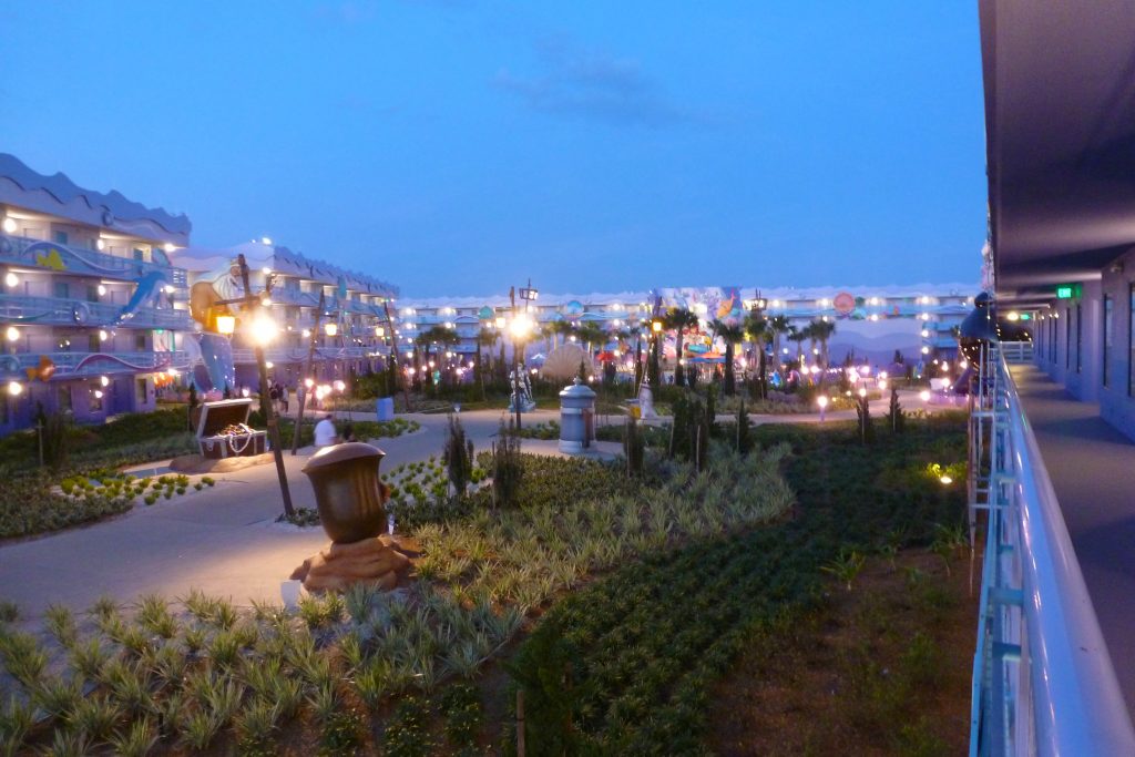 Disney’s Art of Animation Resort Little Mermaid Courtyard